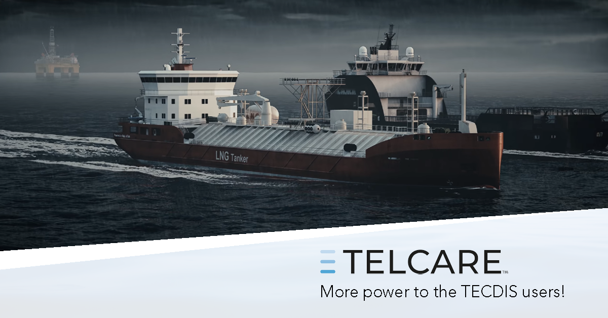 Få tilgang til alle funksjoner i TECDIS med TelCare