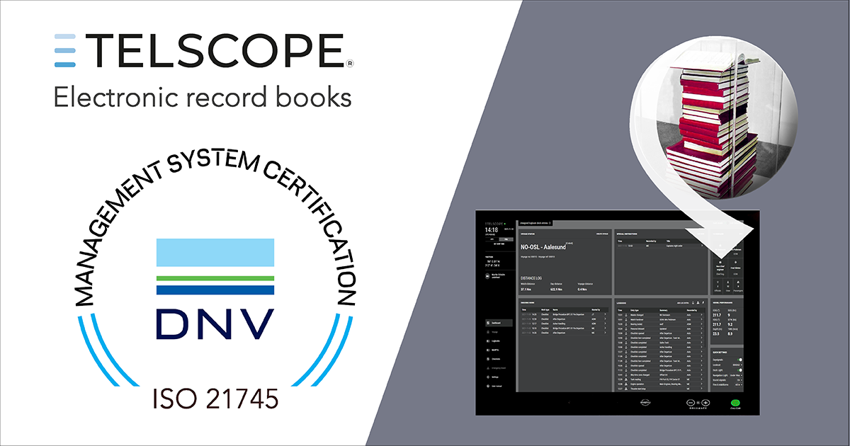 DNV_telScope_logbook_recordbook