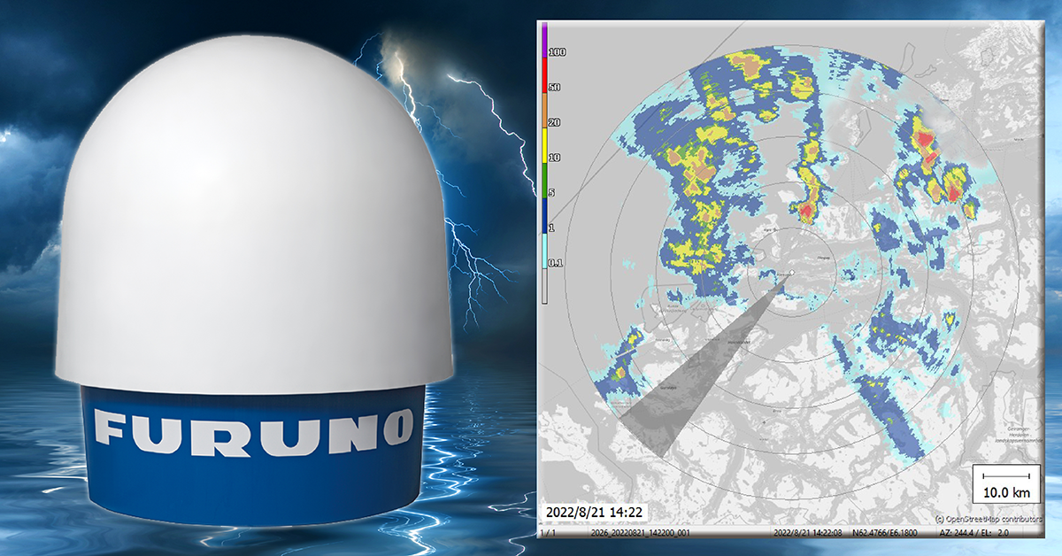 Furuno weather radar WR2120