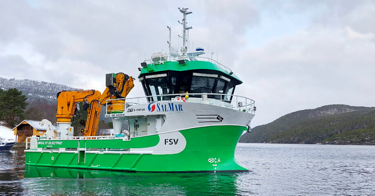 The world’s first fully electric service vessel, Multi Electric has Furuno!