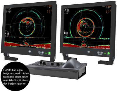 Enkel oppgradering fra sonar FSV-84 til FSV-85