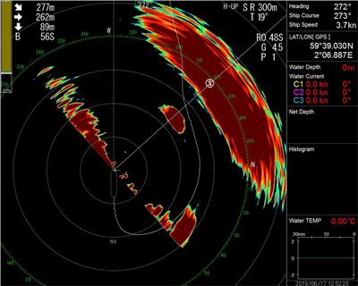 M/S Nordfisk først ute med Furuno høyfrekvenssonar FSV-75.